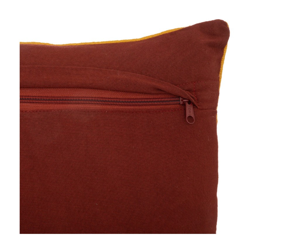 Coussin formes asymétriques multicolore 45x45cm