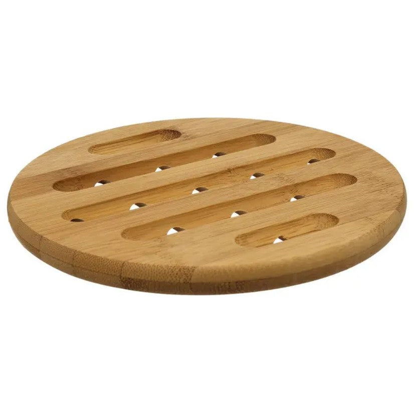 Dessous de plat rond en bambou