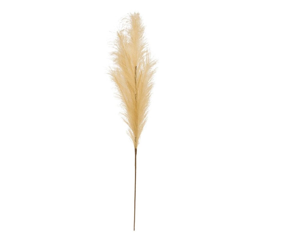 Fleur artificelle beige H.90cm