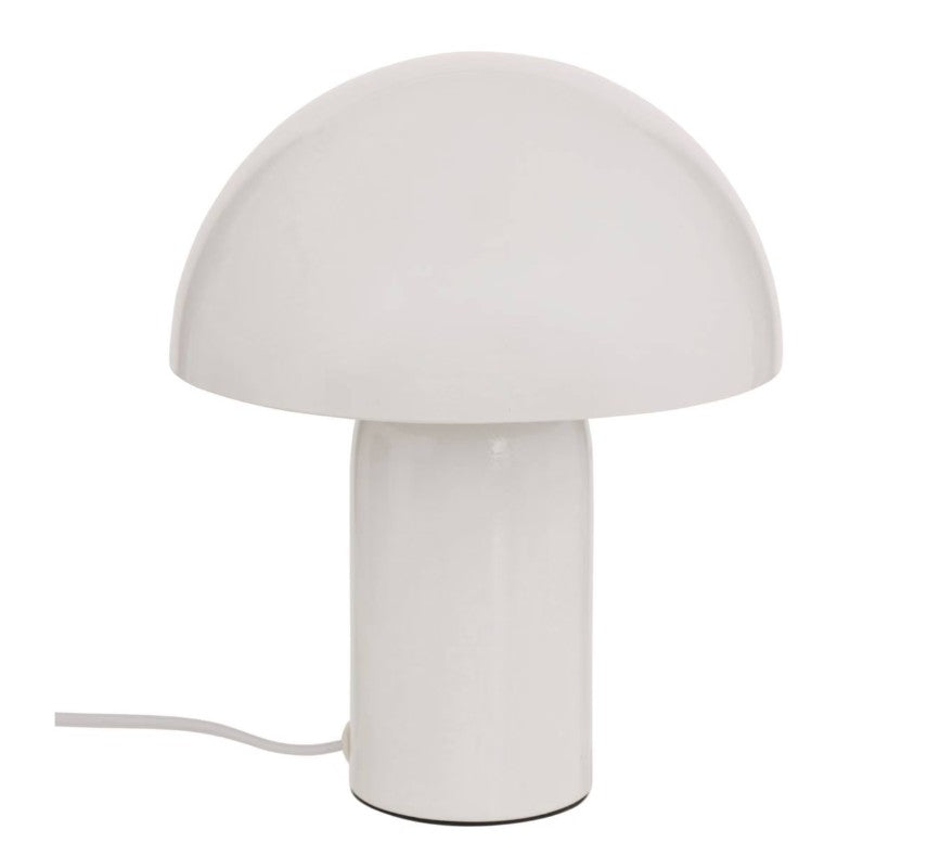 Lampe champignon blanche