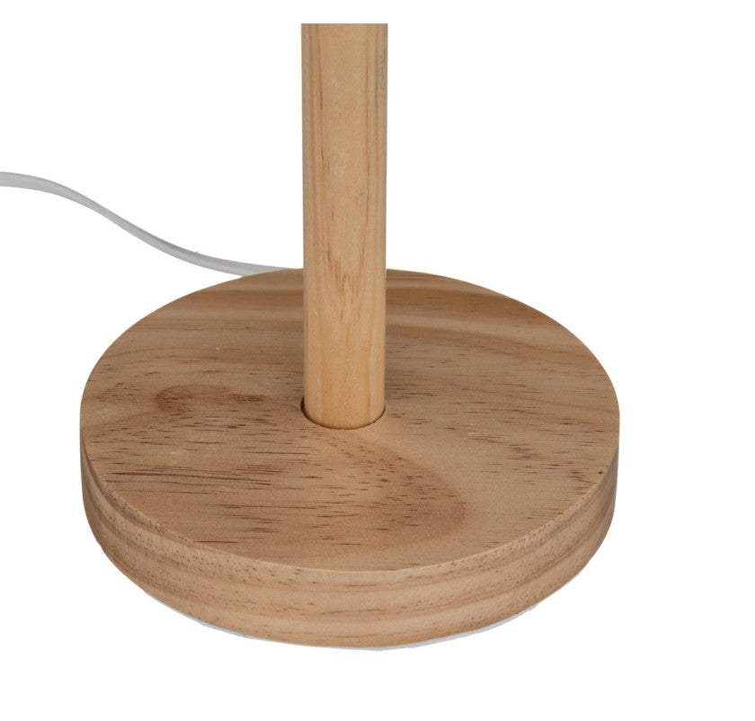 Lampe droite en pin