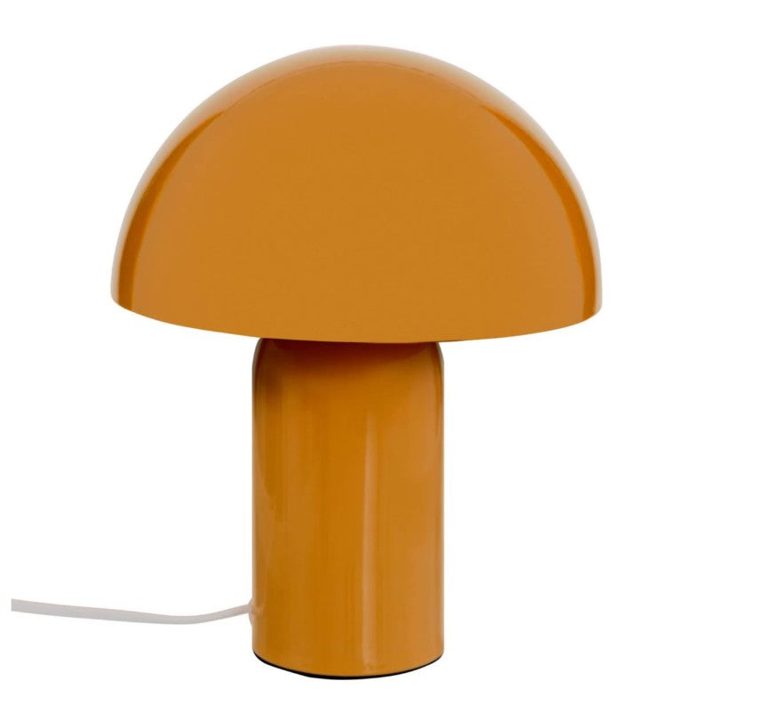 Lampe champignon ocre