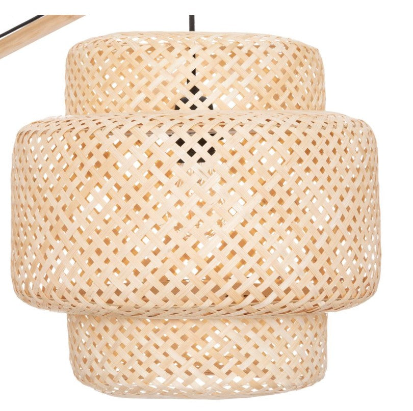 Lampadaire bambou