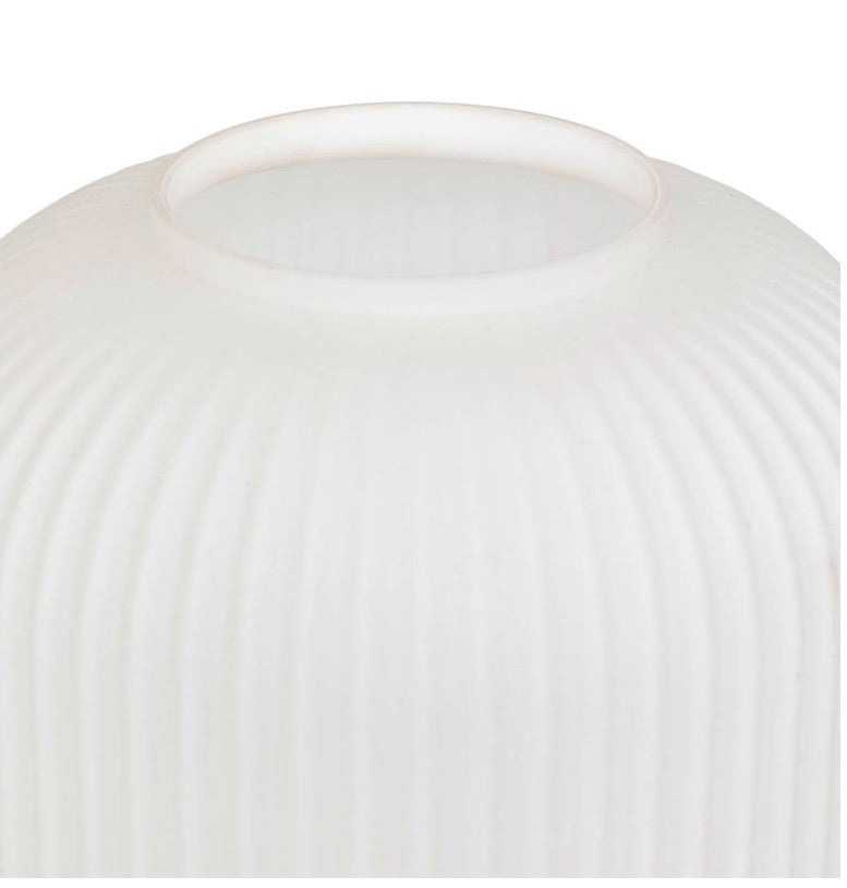 Lampe abat-jour blanc rond