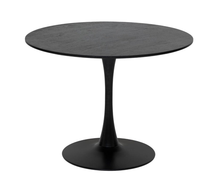 Table à manger ronde noire