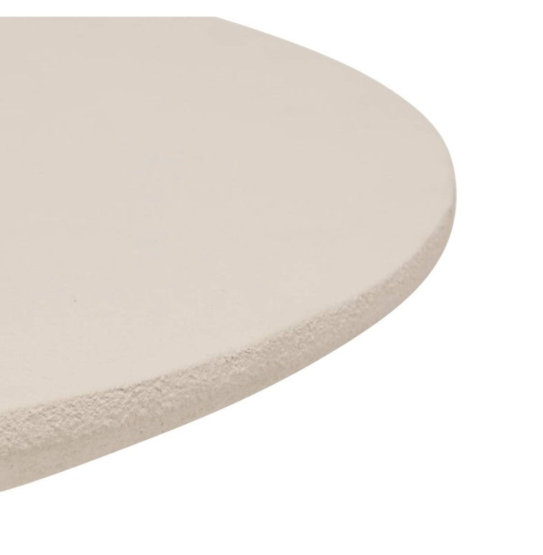 Table basse imitation argile beige