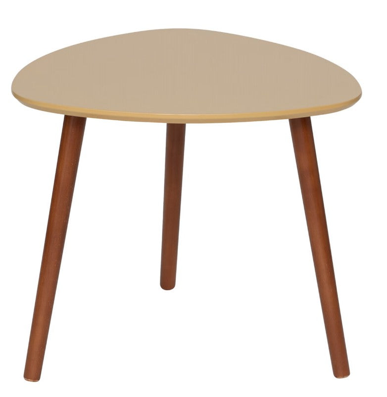 Lot de 3 tables basses gigognes multicolore