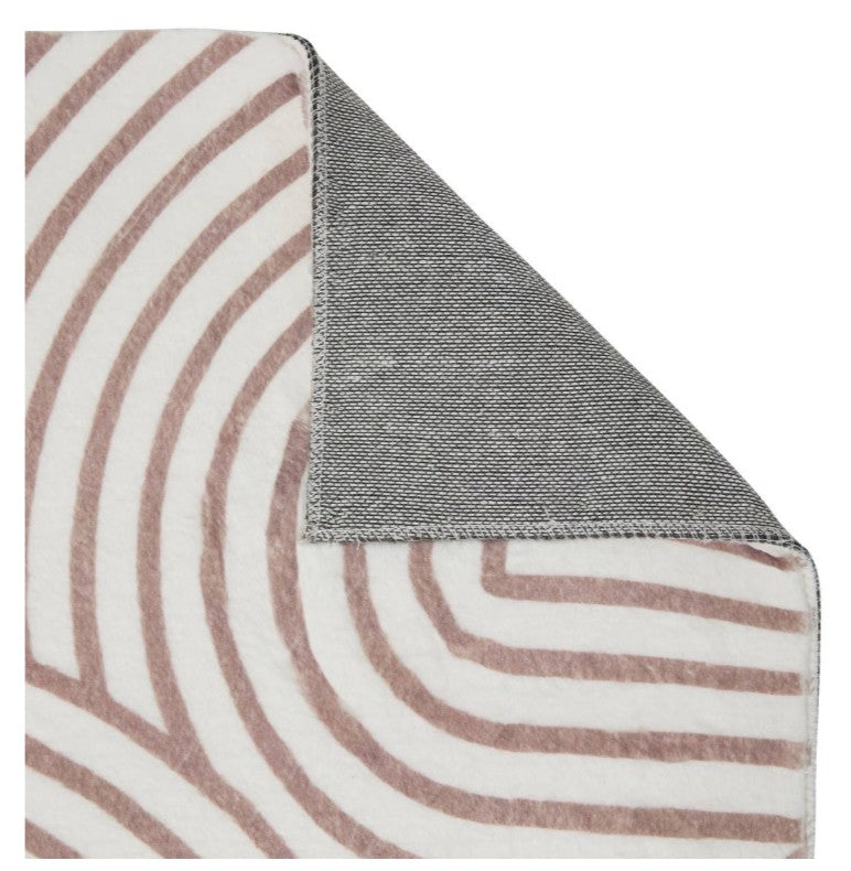 Tapis géométrique beige