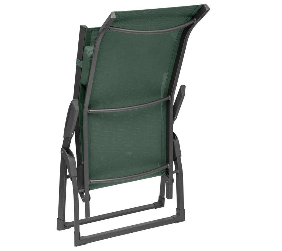 Transat empilable en texaline olive