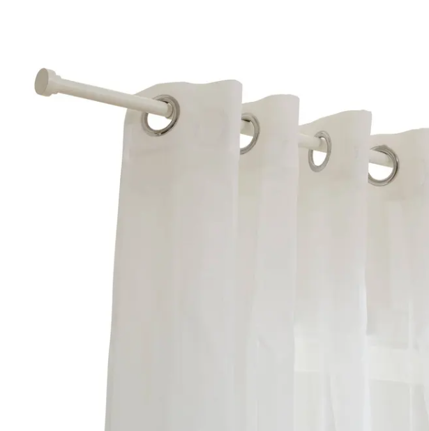 Tringle à rideau crème 122cm