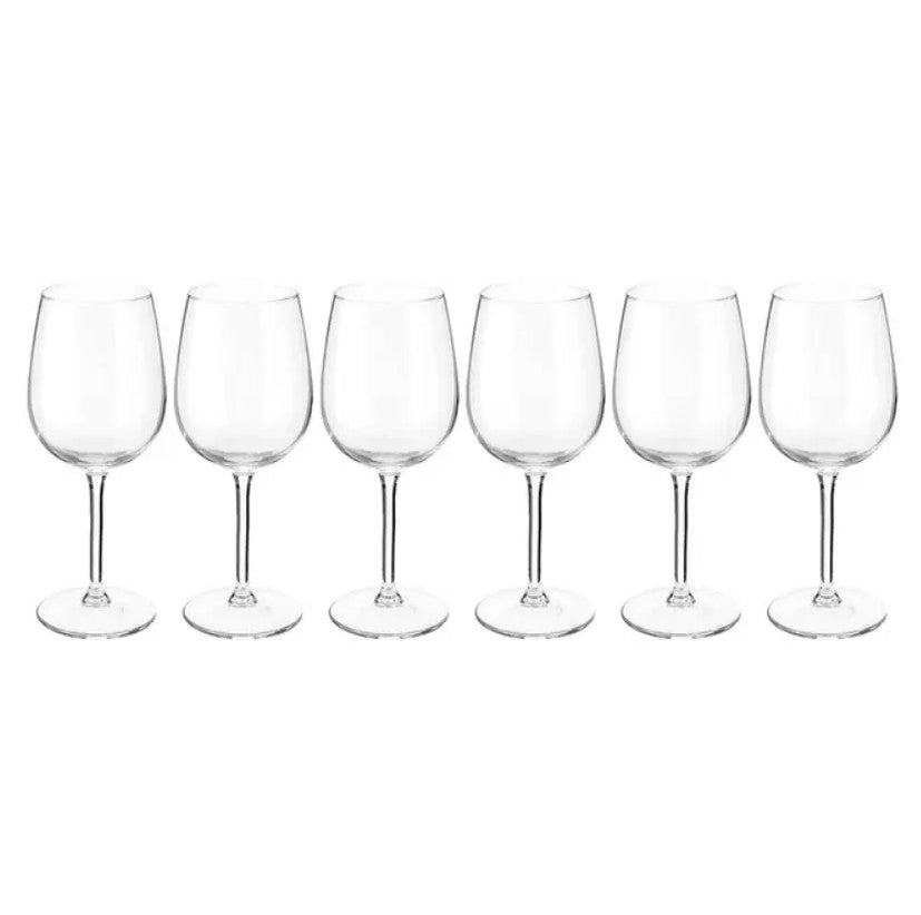 Lot de 6 verres à pied