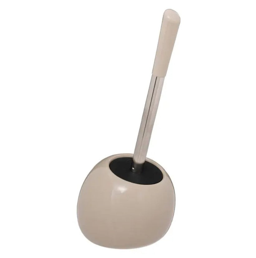 Brosse WC céramique beige
