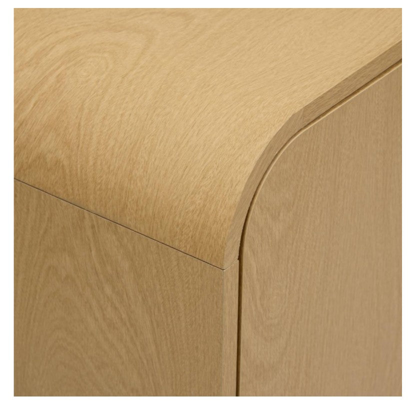Buffet avec 2 placards beige