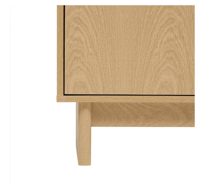 Buffet avec 2 placards beige