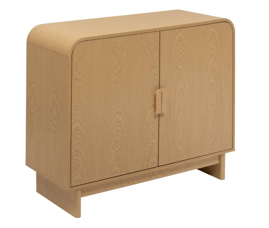 Buffet avec 2 placards beige