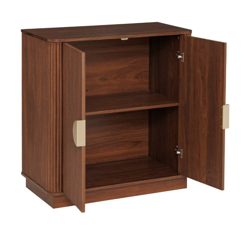 Buffet avec 2 placards marron