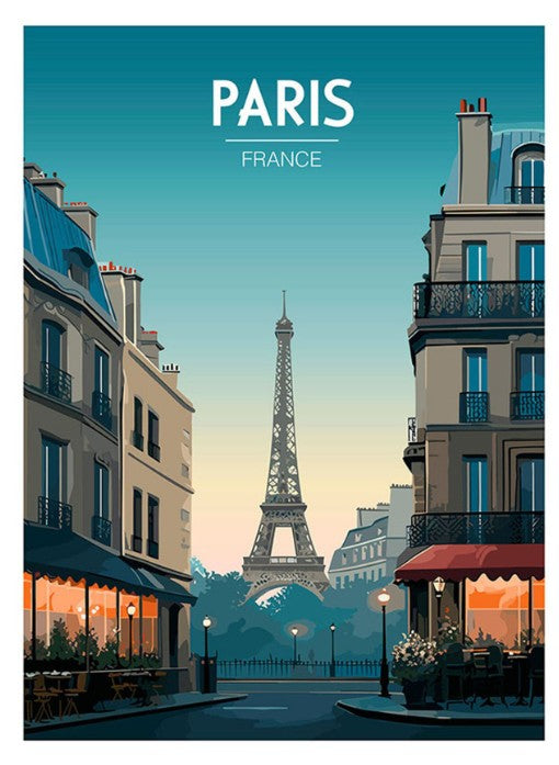 Affiche Paris sans cadre