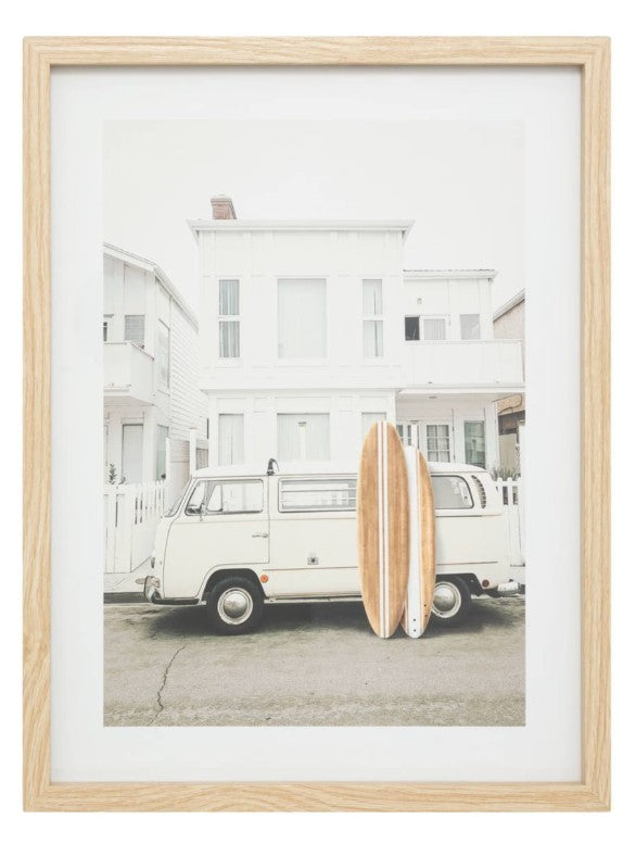 Affiche encadrée surf