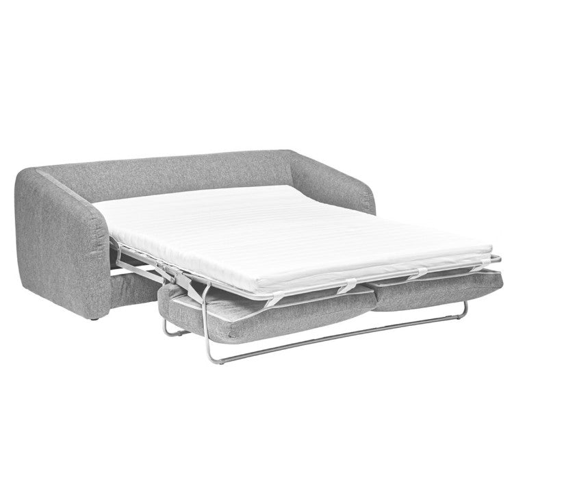 Canapé convertible 3 places gris