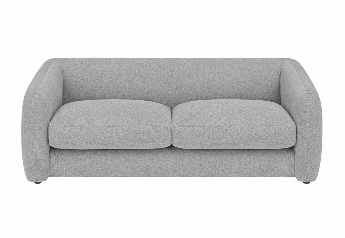 Canapé convertible 3 places gris