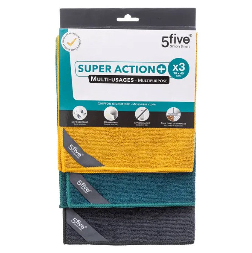 Lot de chiffons microfibre