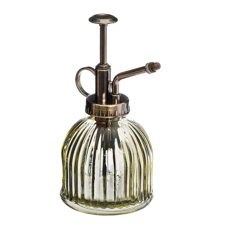 Pulvérisateur vintage en verre fumé