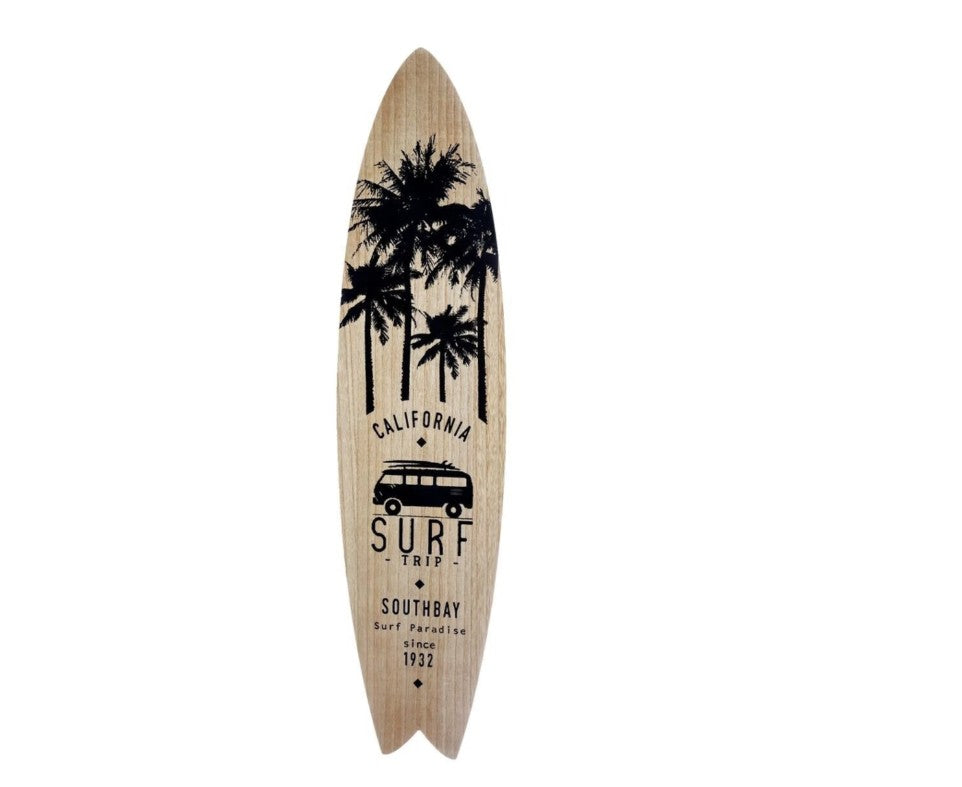 Planche de surf décorative en bois