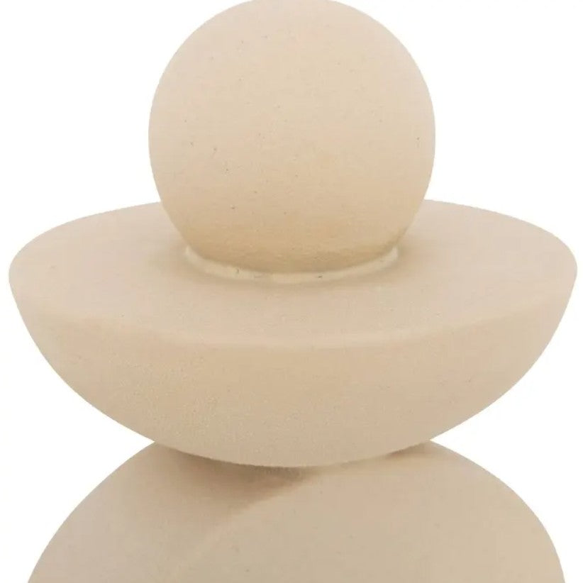 Déco à poser céramique beige