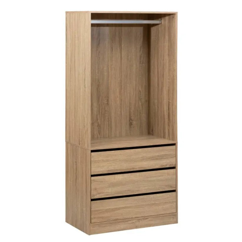 Dressing 3 tiroirs avec penderie