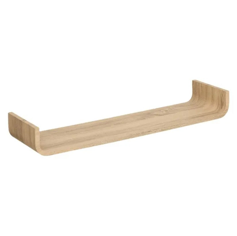 Étagère courbée mur