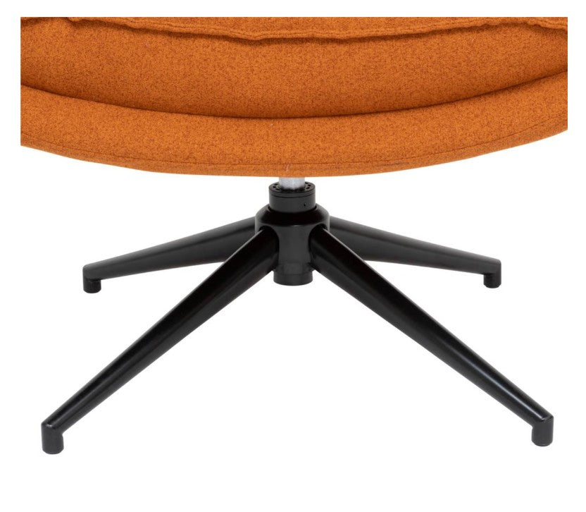 Fauteuil pivotant ambre
