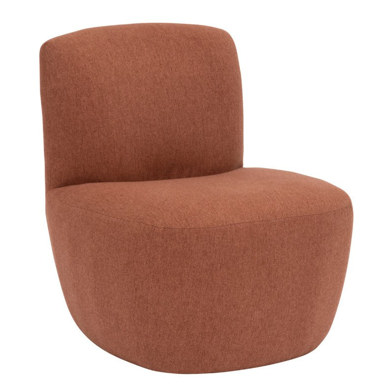 Fauteuil terracotta