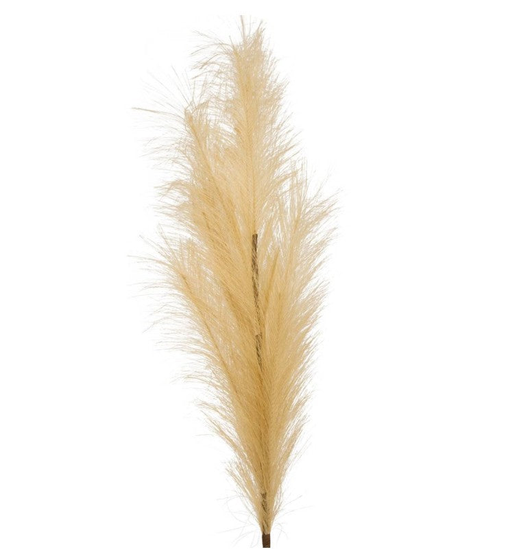 Fleur artificelle beige H.90cm