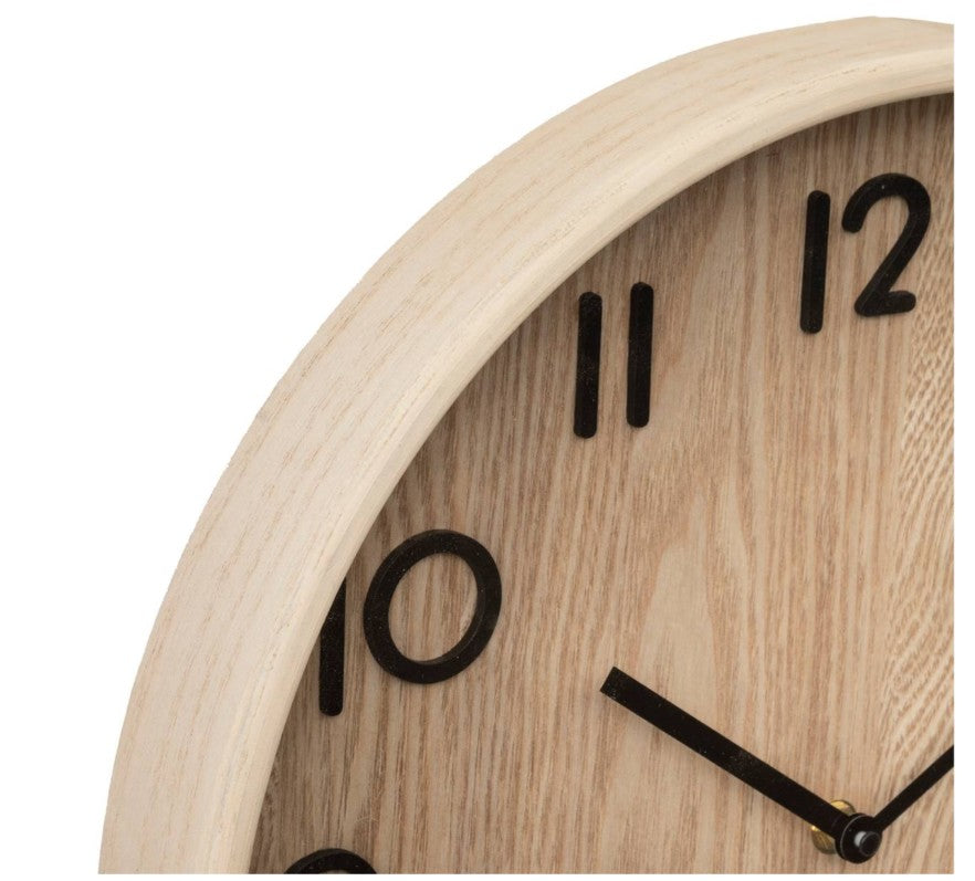 Horloge beige D.38cm
