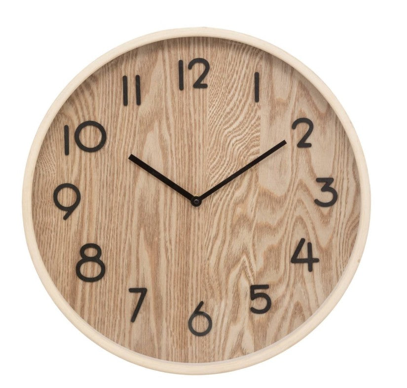 Horloge beige D.38cm