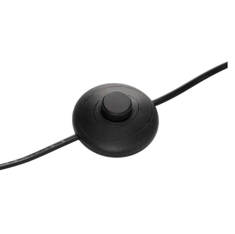 Lampadaire droit noir