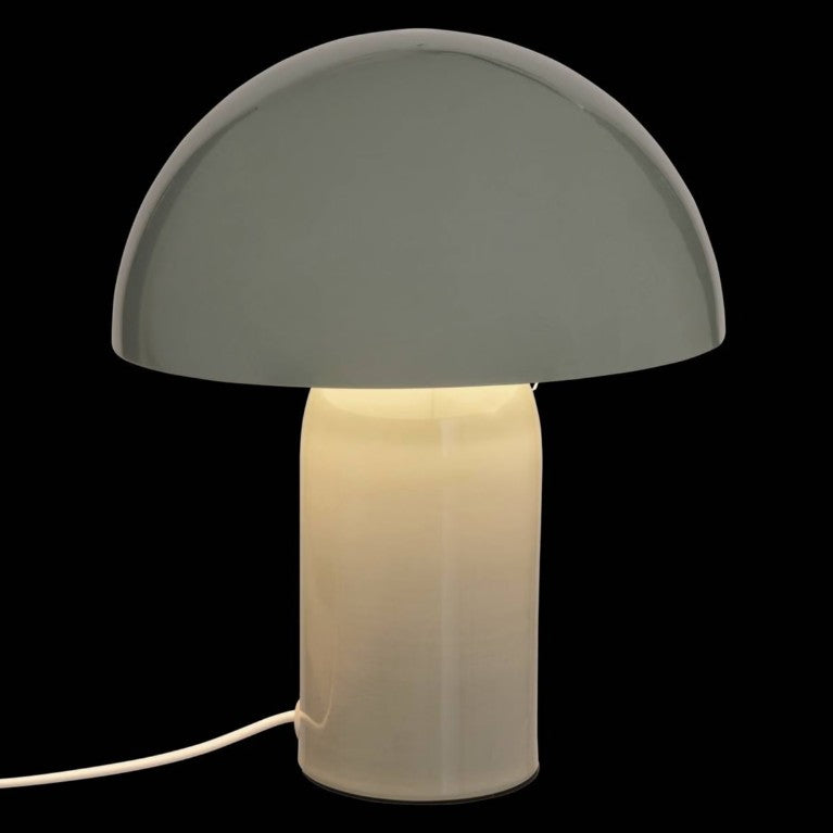 Lampe champignon vert céladon
