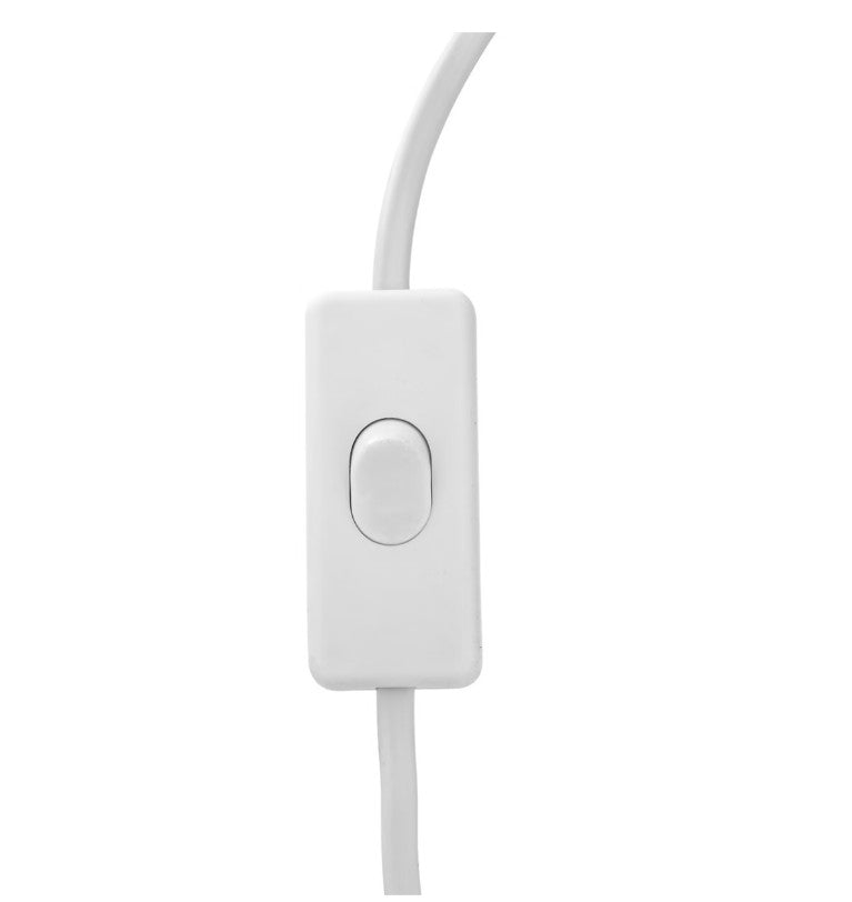 Lampe en céramique blanche