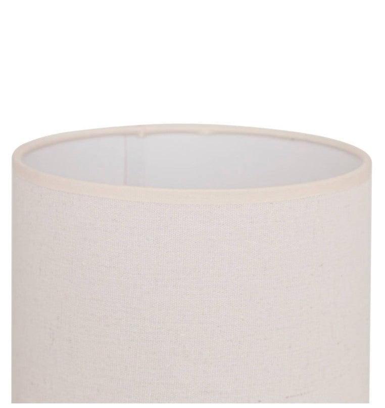 Lampe pied torsadé vert kaki