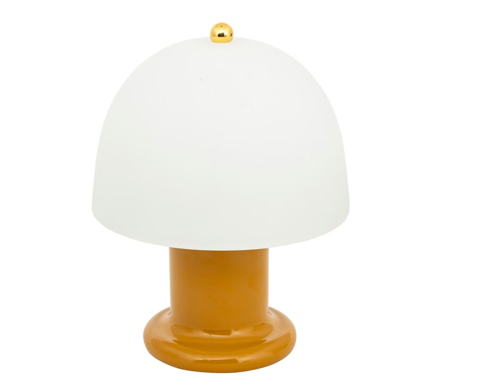 Lampe LED bulle jaune