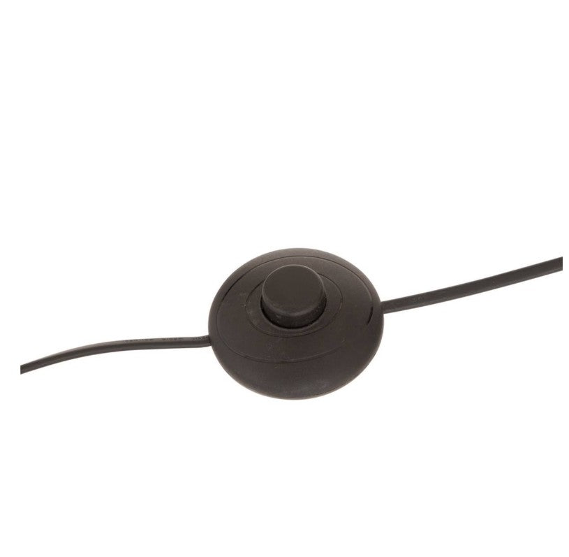 Lampadaire en arc argent