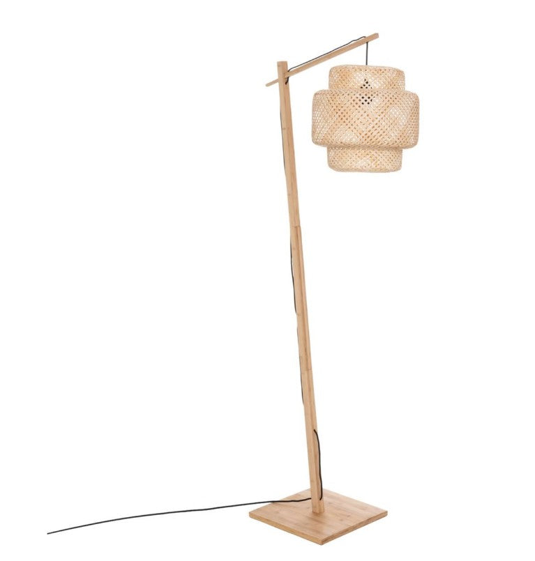 Lampadaire bambou