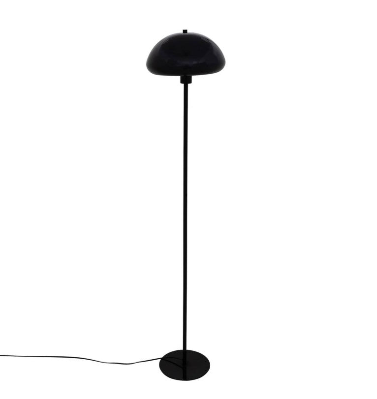 Lampadaire champignon noir