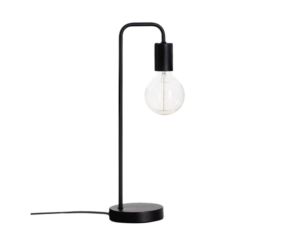 Lampe arc noir
