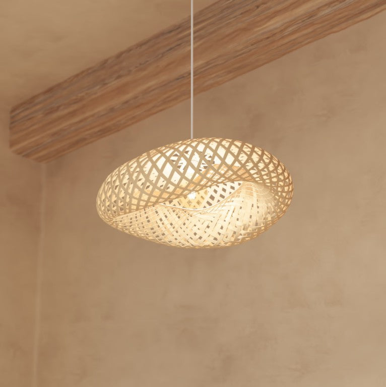 Suspension en bambou