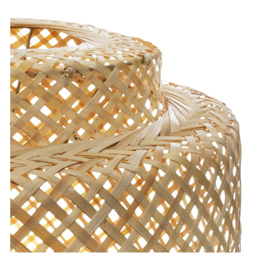 Suspension en fibre de bambou