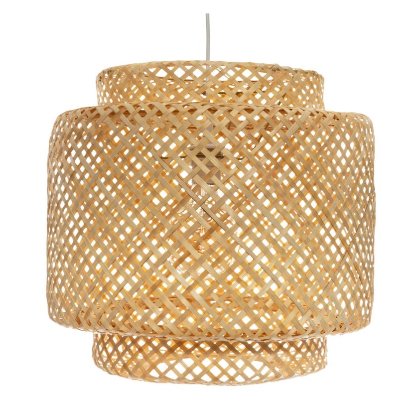 Suspension en fibre de bambou