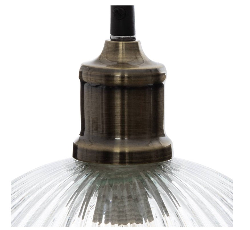 Suspension bulle en verre