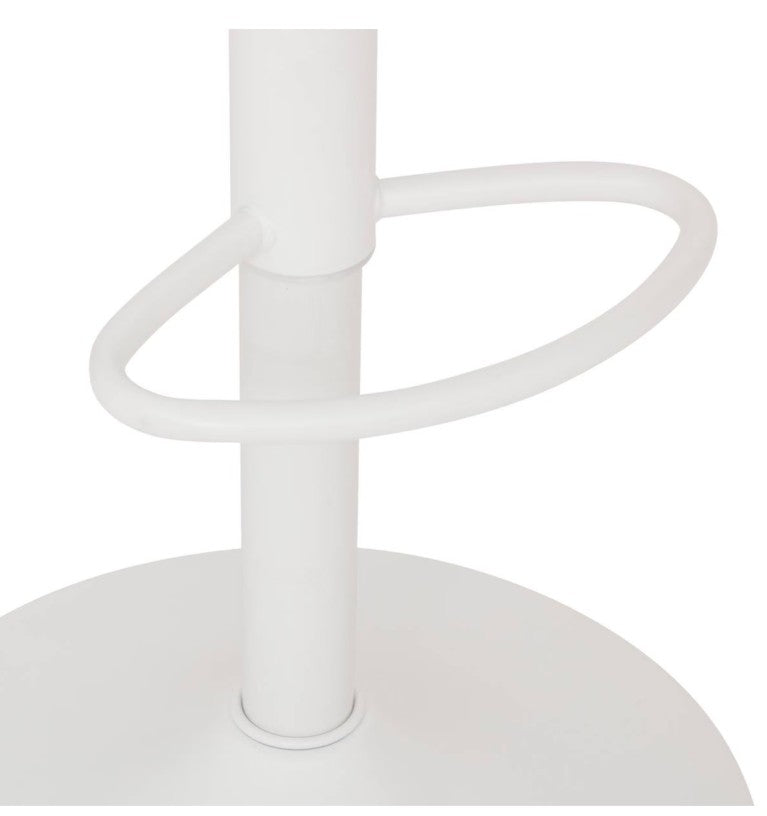 Lot de 2 tabourets de bar rond ivoire
